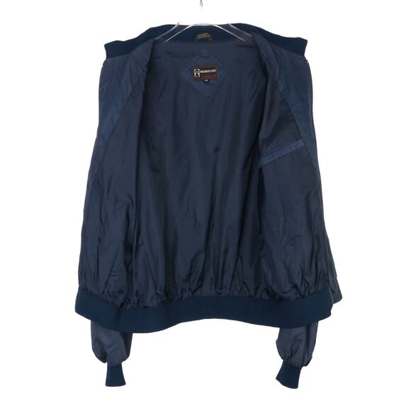1990s Vintage Members Only Navy Blue Windbreaker Jacket Size EU 48 Medium - Picture 2 of 14